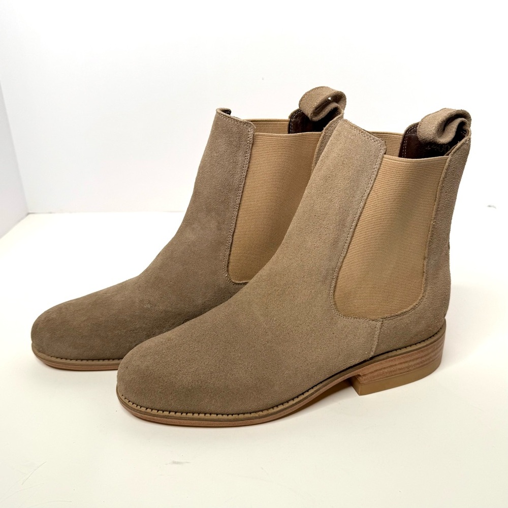 Caboots Tan Suede Chelsea Boots